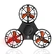 Летающий спиннер BONITOYS F1 + Happy Halloween игрушка-антистресс с подсветкой LED Черный (SUN5018) - изображение 1