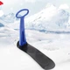 Детский снежный самокат SUNROZ Snow Scooter Снегокат со складывающейся рулем Синий (SUN6136) - изображение 2