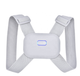 Регульований електронний розумний коректор постави SUNROZ Smart Back Posture Trainer Сірий (SUN7750) - зображення 1