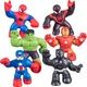 Фігурки Стретч-Антистрес Goo Jit Zu 6 шт Марвел Месники Marvel Mega Mini 41414 - зображення 1