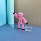Фигурка человечек Стикбот для анимационного творчества СтикБот StikBot Zing Toys Розовый QS600 - изображение 2