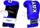 Рукавички боксерські Kayo тренувальні Штучна шкіра L Сині (KRBM-158 BLUE-vinyl-L) - изображение 1