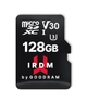Карта памяти MicroSDXC 128GB UHS-I/U3 Class 10 GOODRAM IRDM + SD-адаптер R100/W70MB/s (IR-M3AA-1280R12) - изображение 2