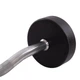 Штанга фиксированная изогнутая резиновая Rubber Coated Barbell 20кг Zelart (гриф l-95см) (TA-2687-20) - изображение 4