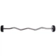 Штанга фиксированная изогнутая резиновая Rubber Coated Barbell 10кг Zelart (гриф l-95см) (TA-2687-10) - изображение 2