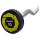 Штанга фіксована вигнута поліуретанова Zelart Urethane Barbell TA-2690-10 довжина-102см 10кг - зображення 3