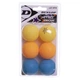 Набор мячей для настольного тенниса DUNLOP NITRO GLOW 40+ MT-679313 6шт разноцветный - изображение 1