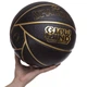 Мяч баскетбольный SPALDING 76992Y GLOW WIND №7 черный - изображение 5