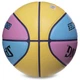Мяч баскетбольный SPALDING 76896Y ALL CONFERENCE №7 желтый-голубой - изображение 4