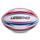 М'яч для регбі LEGEND FB-3290 №3 PVC білий-червоний-синій - зображення 1