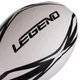 Мяч для регби резиновый LEGEND FB-3299 №3 белый-черный - изображение 4