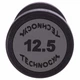 Гантель цельная профессиональная TECHNOGYM LN-1254-12_5 1шт 12,5кг - изображение 3