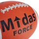 Мяч для американского футбола Midas force FB-3715 (резина, оранжевый) - изображение 4