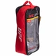 Рукавички боксерські шкіряні UFC PRO Prem Lace Up UHK-75047 18 унцій чорний - зображення 5