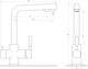 Смеситель для кухни под осмос Globus Lux GLLR-0888-1-ONIX - изображение 5