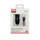 Зарядне автомобільне XO CC39 QC3.0 (1USB 18W 3A) Lightning Чорний - изображение 2