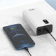 Зовнішній акумулятор повербанк Power Kensa KP-54 30000mAh | 4USB 5 В/2.1 А | White - зображення 3