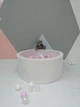 Сухий басейн Maikinbaby коло 90х40х6 см та 200 шт куль Білий (арт.М90-111) - зображення 3