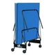 Стол для настольного тенниса GSI-Sport Indoor Gk-4 MT-4692 Игровая поверхность:&nbsp;ДСП толщиной 16 мм. Размер в разложенном положении&nbsp;(Д*Ш*В): 274x152,5x76 см. Размер в сложенном положении&nbsp;(Д*Ш*В): 55x152,5x167 см. Вес:&nbsp;65 кг Цвет:&nbsp;синий - изображение 3