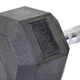 Гантель цельная шестигранная SP-Planeta SC-8013-22,5 1шт 22,5кг - изображение 4