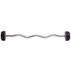 Штанга фіксована вигнута резинова Rubber Coated Barbell 15кг Zelart (гриф l-95см) (TA-2687-15) - зображення 2