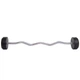 Штанга фиксированная изогнутая резиновая Rubber Coated Barbell 25кг Zelart (гриф l-95см) (TA-2687-25) - изображение 2