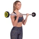 Штанга фіксована пряма поліуретанова Zelart Urethane Barbell TA-2689-10 довжина-103см 10кг - зображення 7