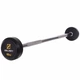 Штанга фиксированная прямая обрезиненная Zelart Rubber Coated Barbell TA-2685-10 длина-95см 10кг - изображение 1