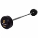 Штанга фіксована пряма гумова Zelart Rubber Coated Barbell TA-2685-35 довжина-95см 35кг - зображення 1