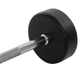 Штанга фиксированная прямая резиновая Rubber Coated Barbell 30кг Zelart (гриф l-95см) (TA-2685-30) - изображение 4