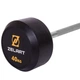Штанга фиксированная 40 кг прямая металл резина насечки для рук Zelart Rubber Coated Barbell черная TA-2685-40 - изображение 3