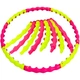 Обруч массажный Хула Хуп SP-Planeta Hula Hoop SPORT HOOP JS-6013 8 секций желто-розовый - изображение 1