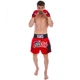 Шорты для тайского бокса и кикбоксинга FAIRTEX BS0638 S красный - изображение 5