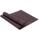 Килимок для йоги Льняний (Yoga mat) двошаровий 6мм (розмір 185x62x0, 6см, джут, Темно-коричневий) (FI-2441_Темно-коричневий) - изображение 1