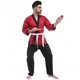 Кимоно для айкикендо каратэ AYKIKENDO KARATE AKS 160см красно-черное - изображение 7