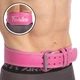 Пояс атлетический кожаный FAIRTEX 165086 ширина-15см размер-M розовый - изображение 1