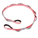 Стрічка стропа з петлями для розтяжки Stretch Strap (10 петель, поліестер, розмір 220x4см, рожевий) (FI-8369_Рожевий) - изображение 1