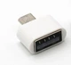 Мини OTG переходник microUSB -> USB для телефона планшета адаптер ОТГ (576347117) Белый - изображение 2