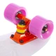 Скейтборд пластиковий Penny RUBBER SOFT TWIN FISH 22in двокольорова дека (сірий-білий) (SK-410-1) - изображение 4