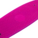 Скейтборд пластиковый Penny RUBBER SOFT TWIN FISH 22in двухцветная дека SK-410-2 (розовый-голубой) - изображение 3