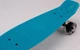 Скейтборд пластиковий Penny LED WHEELS FISH 22in зі світними колесами SK-405-11 (м'ятний-чер-чер) - зображення 4