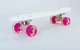 Скейтборд пластиковый Penny LED WHEELS 22in со светящимися колесами SK-5672-9 (белый-розовый) - изображение 1