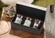 Набор арома cвечей Woodwick Mini Fireside, Stone washed, White teak - изображение 1