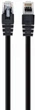 Патч корд Cablexpert CAT6 UTP 5 м Черный (PP6U-5M/BK) - изображение 1