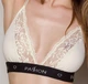 Эластичный топ с кружевом Passion PS001 TOP L Экрю ( SO4179 ) - изображение 6