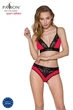 Эластичный топ с кружевом Passion PS001 TOP L Красный/Чёрный ( SO4183 ) - изображение 7