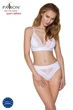 Эластичный топ с кружевом Passion PS001 TOP L Белый ( SO4187 ) - изображение 7