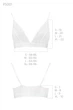 Эластичный топ с кружевом Passion PS001 TOP L Белый ( SO4187 ) - изображение 8