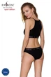 Спортивный топ с прозрачной вставкой Passion PS006 TOP L Черный ( SO4239 ) - изображение 12