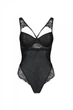 Боди из эко-кожи и кружева Loona Body Passion S/M Черный ( SO5356 ) - изображение 10